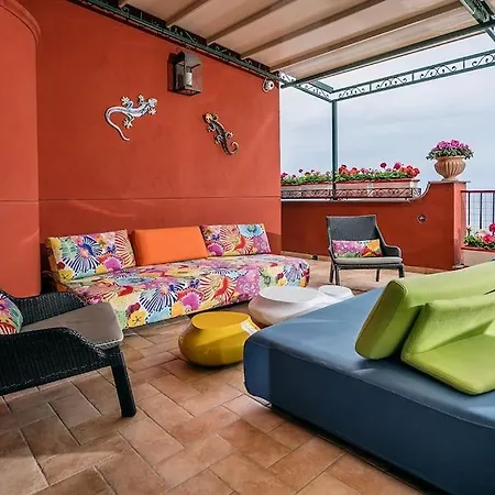 公寓 La Casa Di Luna Amazing View For Up To 5 People 波西塔諾